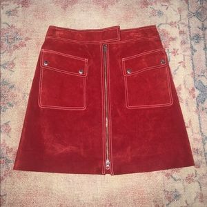 Vintage red skirt